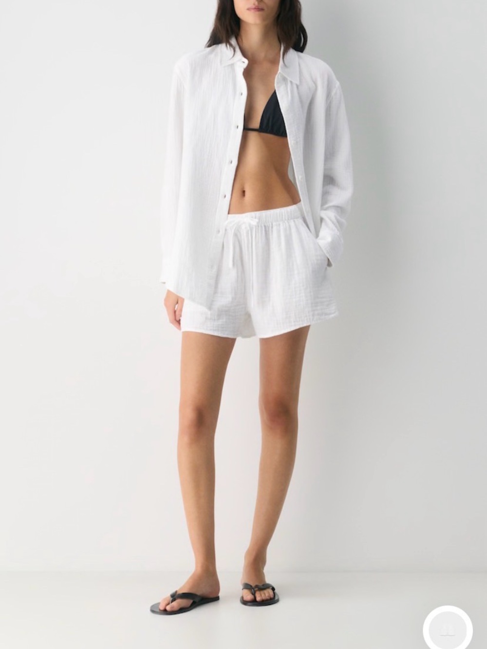 Aritzia NWT Linen Sail shorts and Shirt
